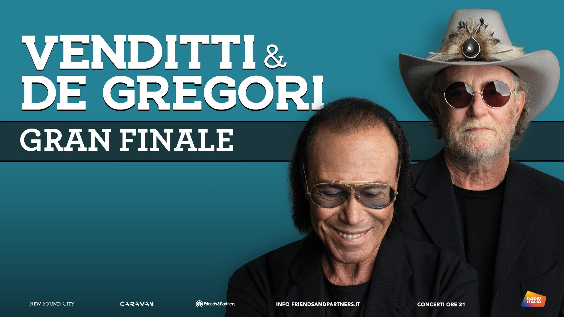 Venditti & De Gregori - il gran finale nei palasport da novembre