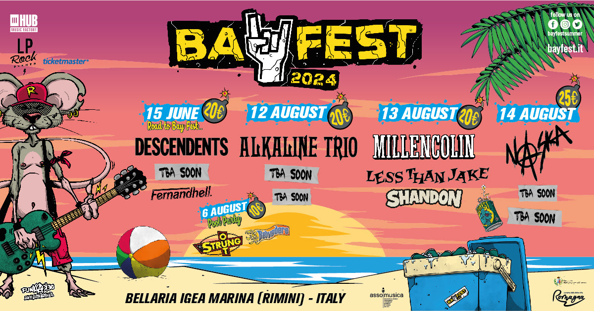 Bay Fest locandina festival Bellaria Igea Marina