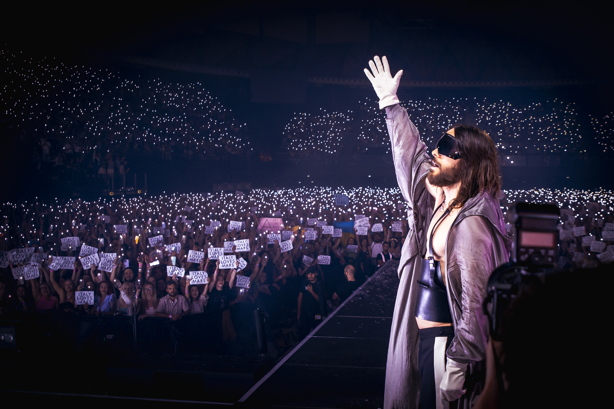 Thirty Seconds to Mars in concerto all'unipol arena di bologna