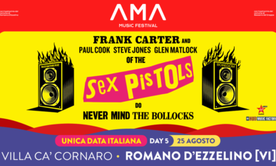 SEX PISTOLS in italia ama music festival 2024