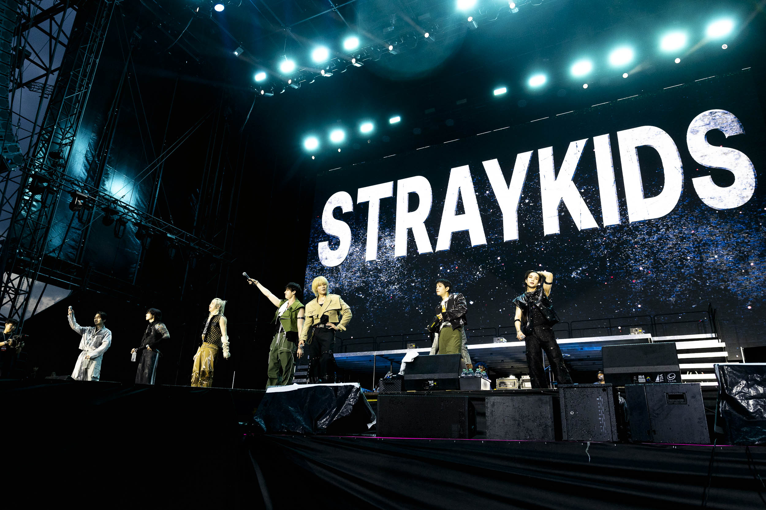 Stray Kids in concerto I-Days Milano 2024