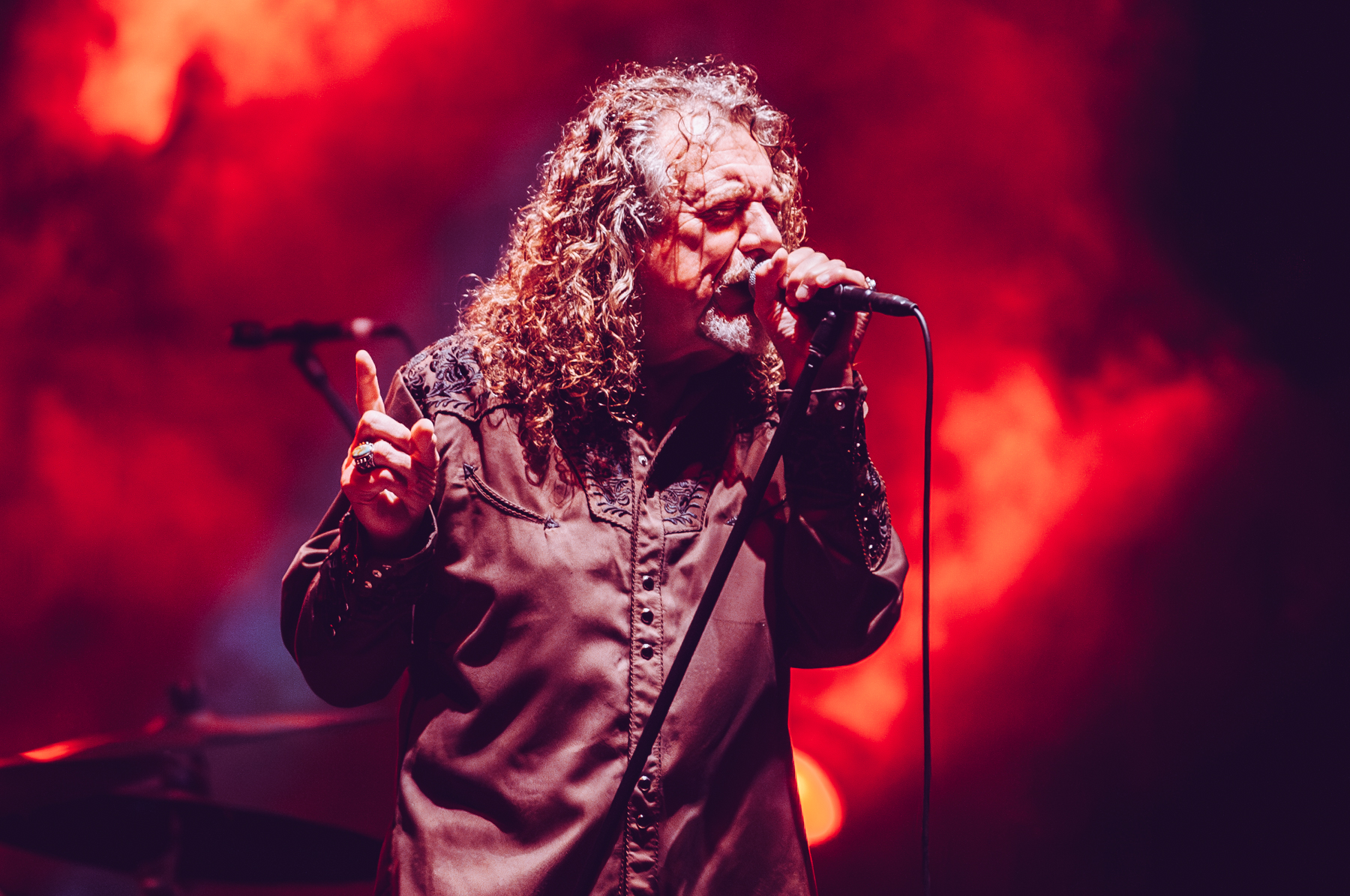 Robert Plant in concerto - Foto Giuseppe Craca