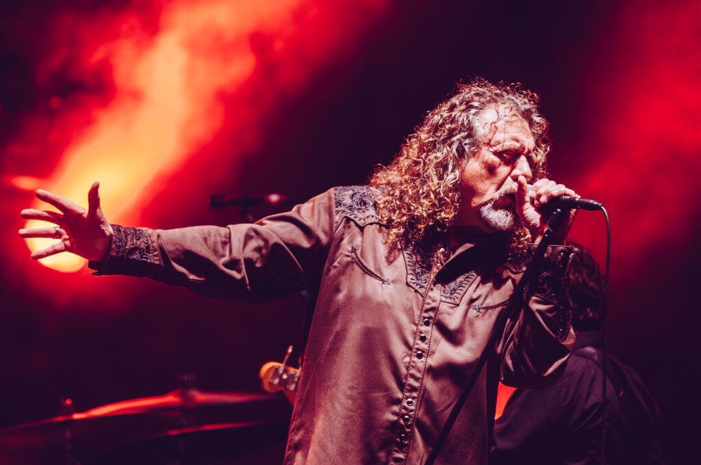 Robert Plant in concerto - Foto Giuseppe Craca