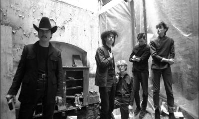 Nick Cave and the Birthday Party in disused church in Kilburn, London, United Kingdom on 22 October 1981. (Photo by David Corio/Getty Images) authorized by mail from Nexo Digital